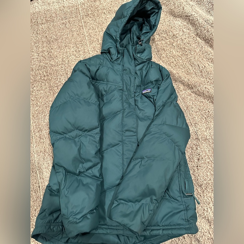 Patagonia Green Insulated Down Jacket